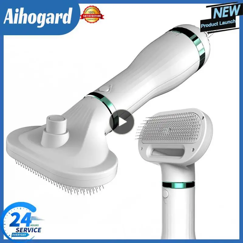 

Pet Blowing Comb Dog And Cat Hair Removal Constant Temperature Drying Combo Combo Hair Dryer Special Cleaning Hair Removal Comb