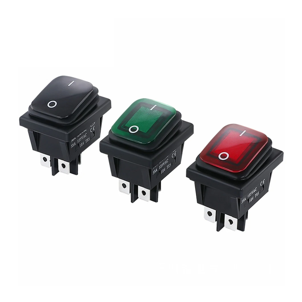 ABILKEEN 30A250V/16A250V Большой ток Водонепроницаемый кулисный переключатель ВКЛ-ВЫКЛ