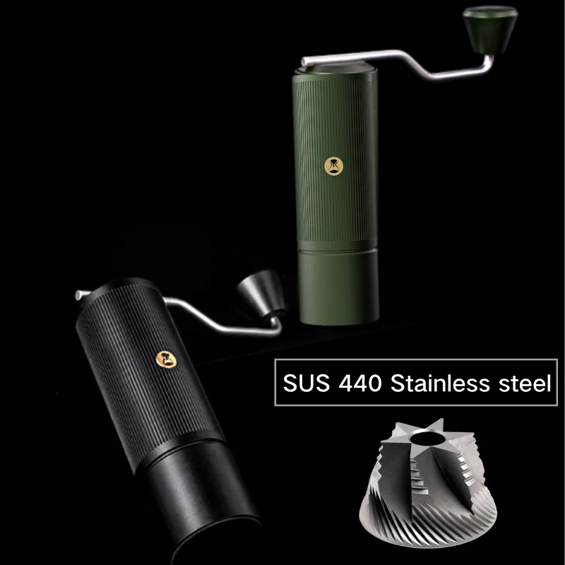 

Manual Coffee Grinder S2C Burr Inside High Quality Handle Design Portable Hand Grinder With A Fine Adjustmen