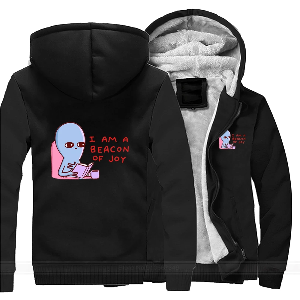 Утепленные толстовки Alien I Am A Beacon Of Jay толстовка зимняя куртка пальто пуловер с
