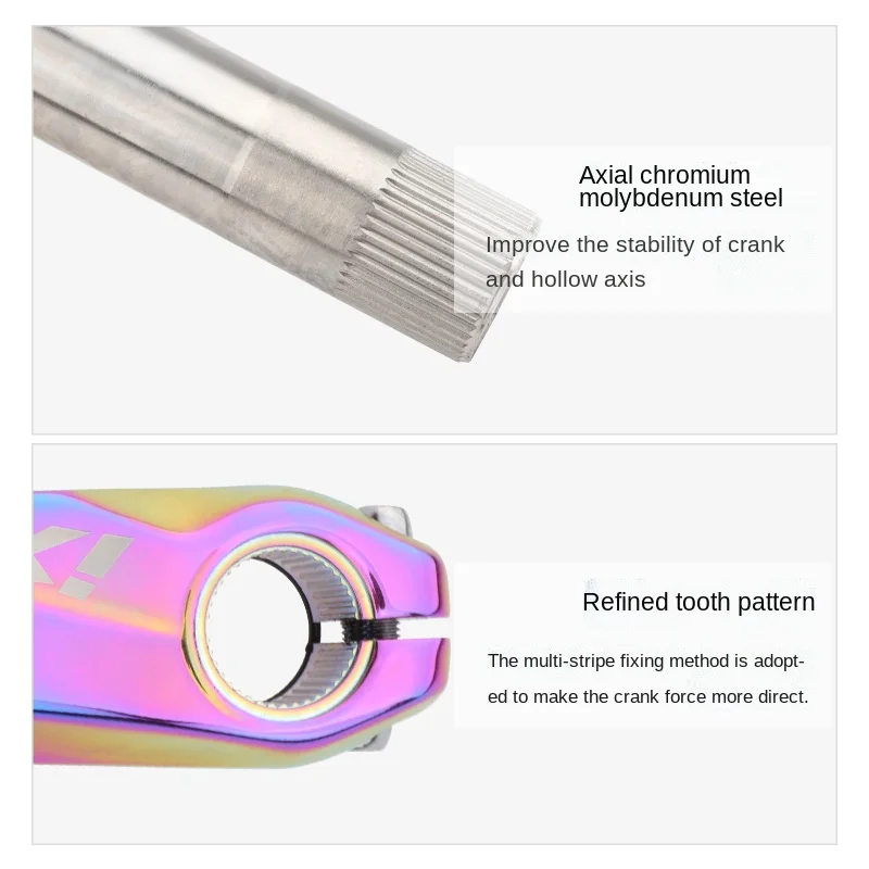 MTB велосипед для горного велосипеда шатун со звездочками 170 мм BSA 104BCD передняя