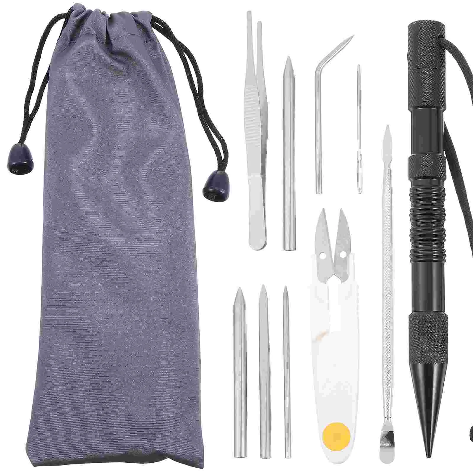 

1 Set/12pcs Multi-function Nice Practical Paracord Stitching Needles Paracord Needle Kit