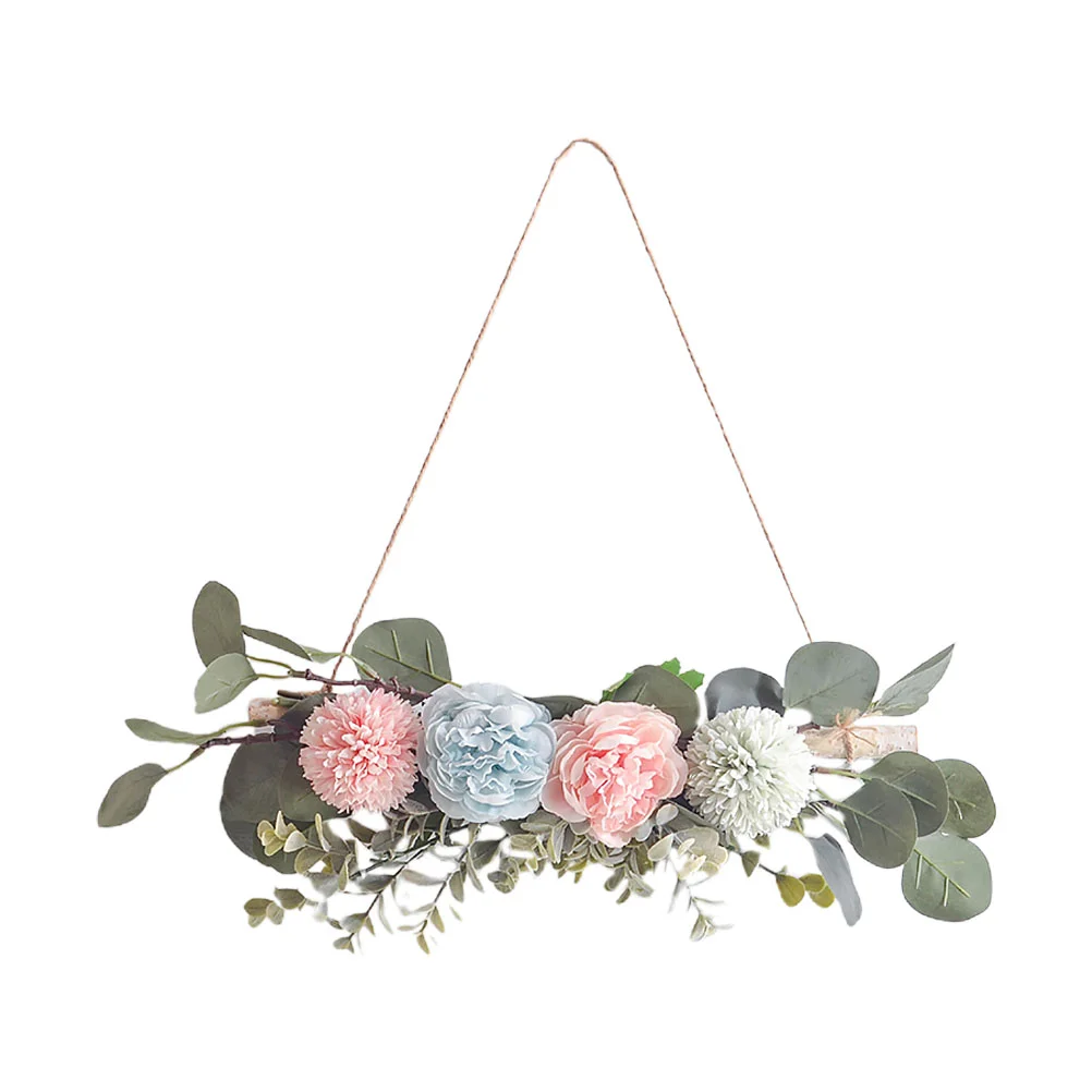 

1PC Welcome Door Sign Welcome Porch Sign Flower Welcome Sign