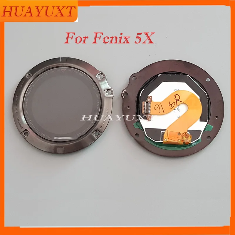 Фото Оригинальный ЖК-экран для GARMIN Fenix 5X с сапфировым стеклом, ЖК-экран, умные спортивные часы, ремонт, запасные части №2