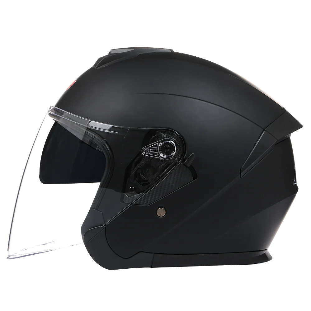 Мотоциклетный шлем с половиной лица и двойной линзой крутой Casco Moto четыре сезона