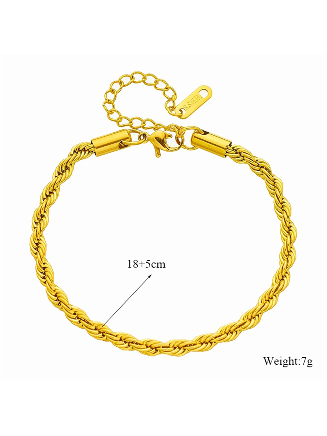 FEEHOW женское ожерелье из нержавеющей стали с волнистым рулоном водонепроницаемое