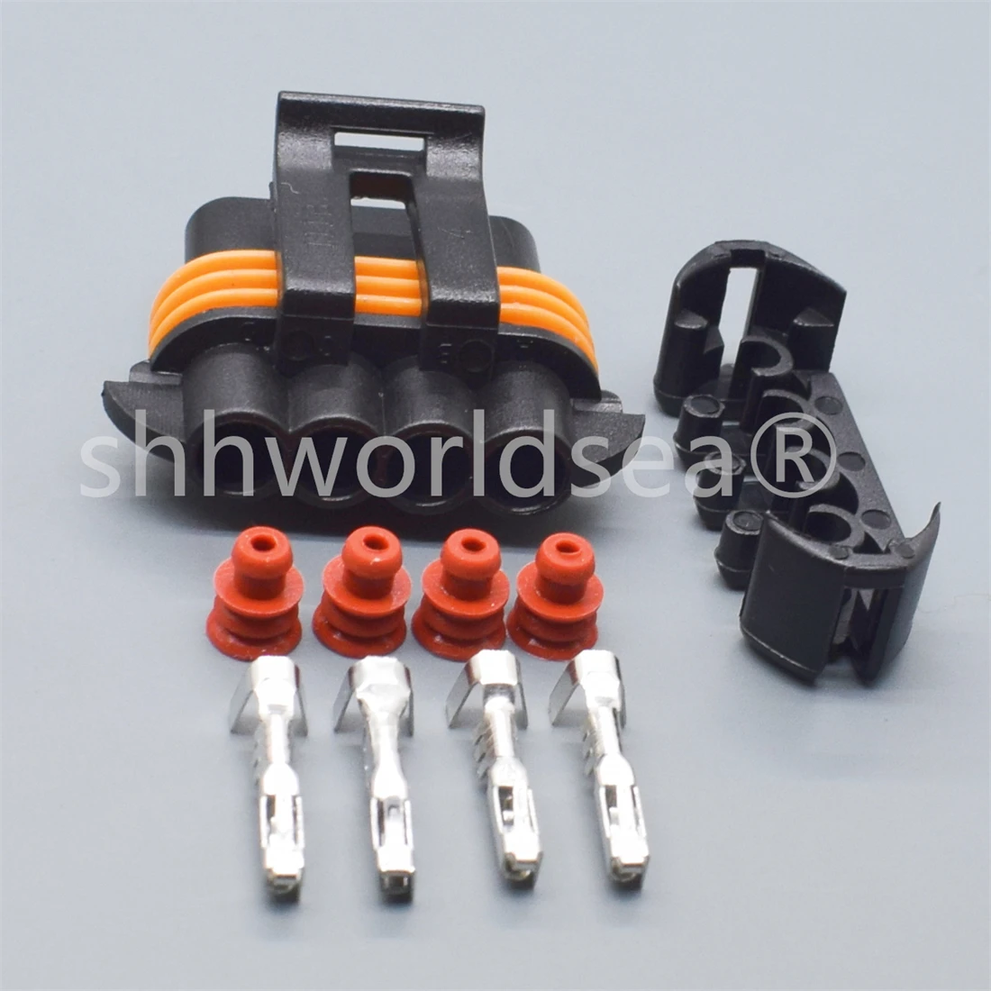 4 контакта worldgolden для GM LS серии, разъем генератора, автомобильный разъем, датчик кислорода O2, разъем 12186568 для Buick Opel Hummer