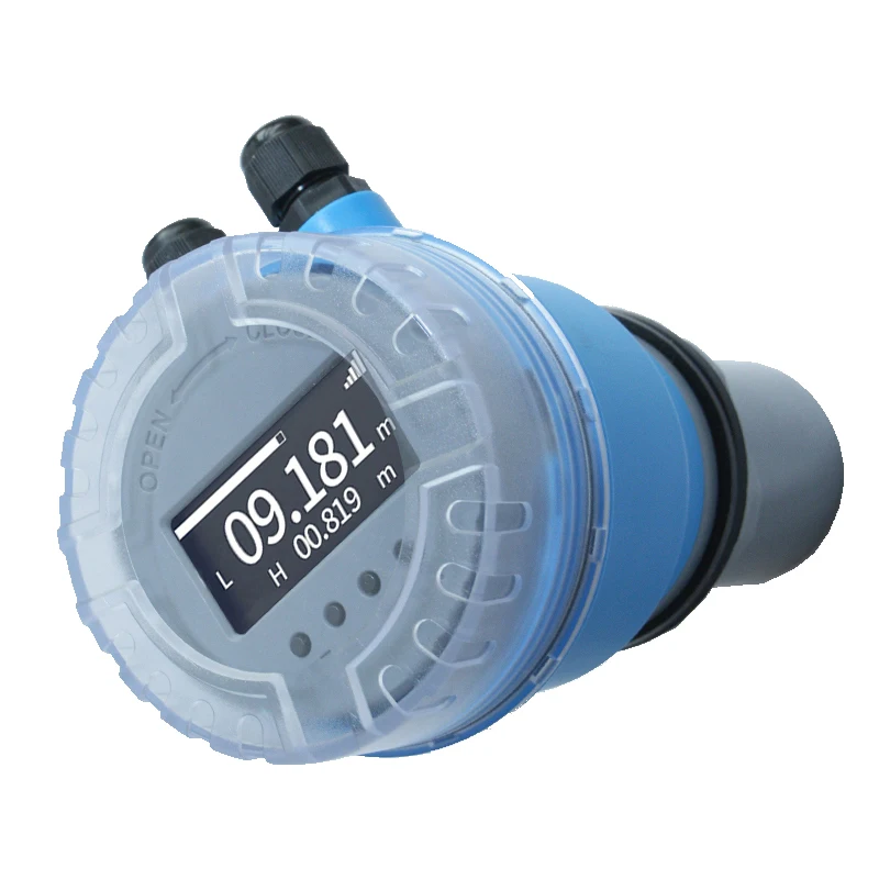 Ультразвуковой датчик уровня диапазон 15 м ультразвуковой воды выход 4-20 мА 0-10 В