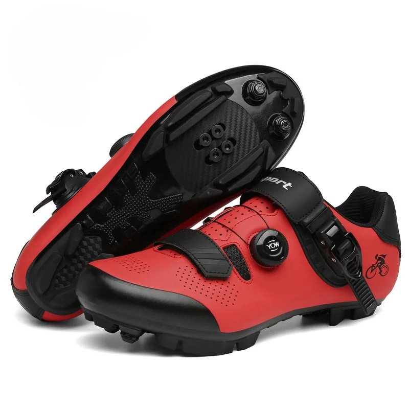 

Men's Mountain Bike Shoes Self-Locking SPD Women's Road Mountain Bike Race Speed Mens Cycling Sneakers Zapatillas Ciclismo Mtb