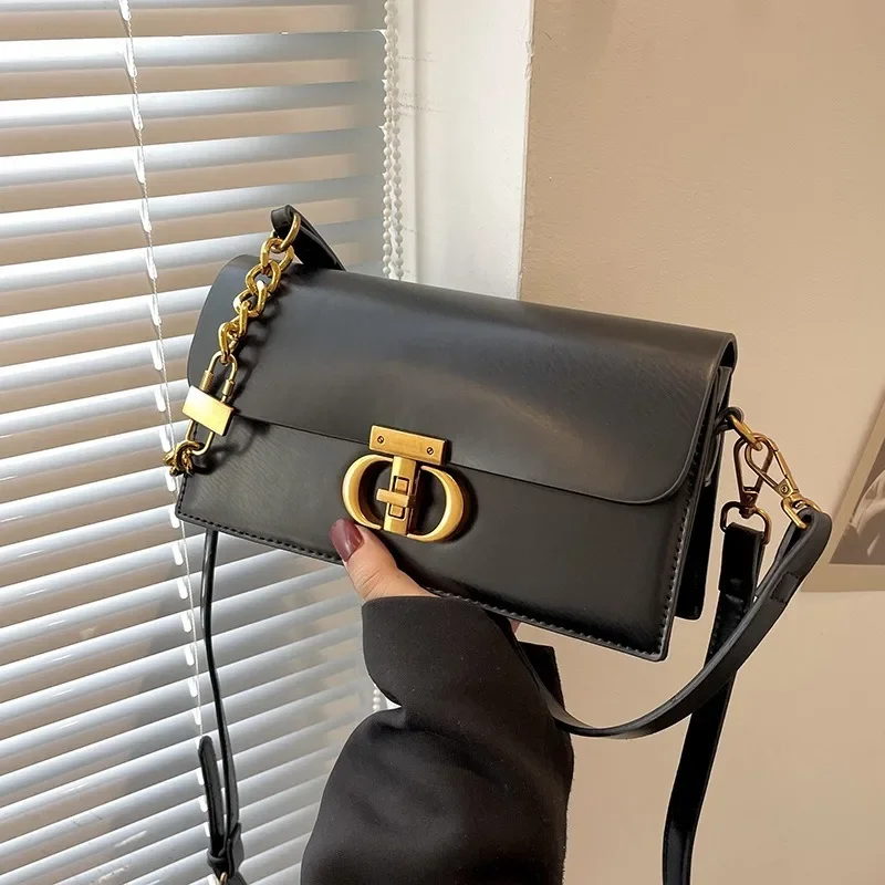 Роскошная женская брендовая сумка через плечо из искусственной кожи