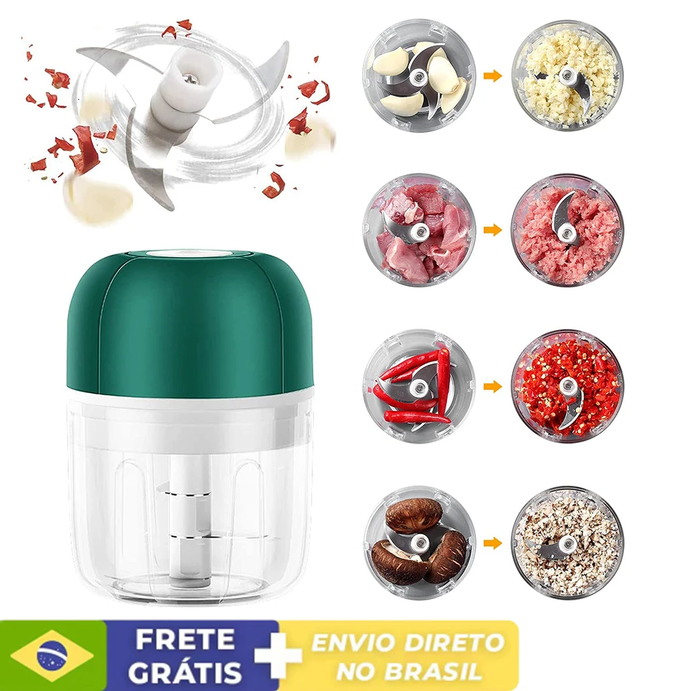 

250ml Mini USB Electric Meat Grinder Garlic Machine