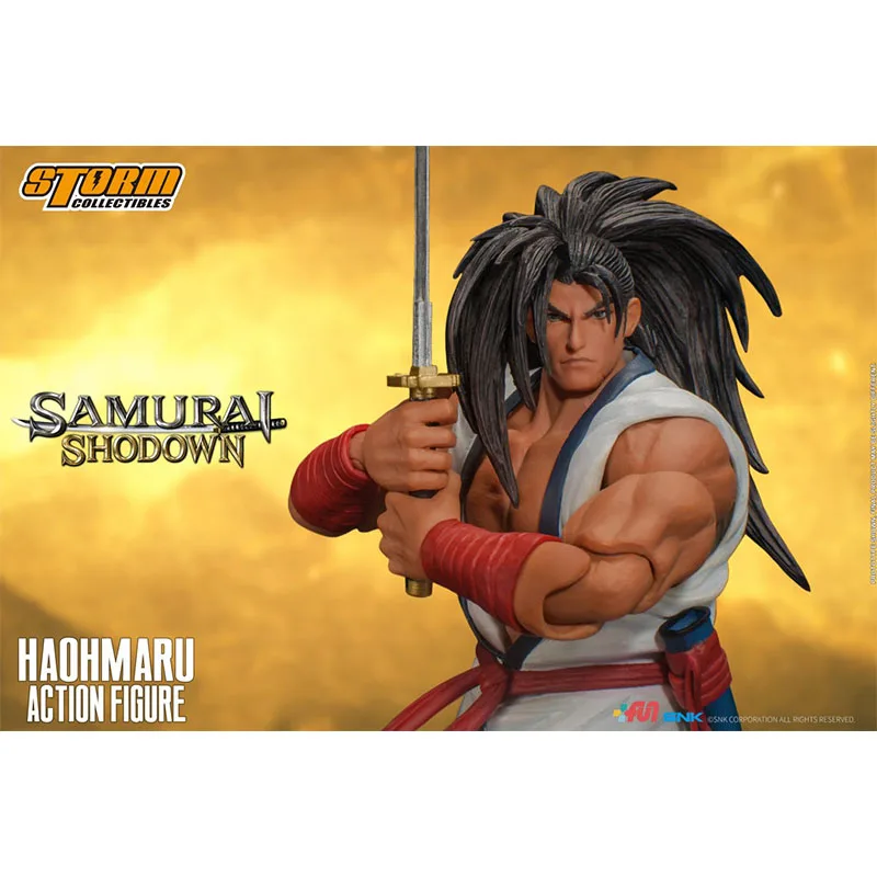 

Оригинальная подвижная фигурка самурая: Haohmaru - Storm коллекционные предметы 1/12, фигурка модели, игрушка, подарок для этого