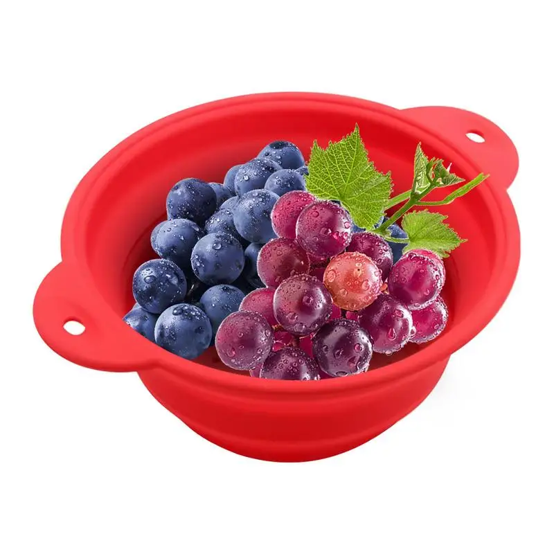 

Rice Washing Basket Collapsible Anti-Slip Drain Basket Organizer Kitchen Gadgets With Anti-Slip Sink Colander Kitchen Storage