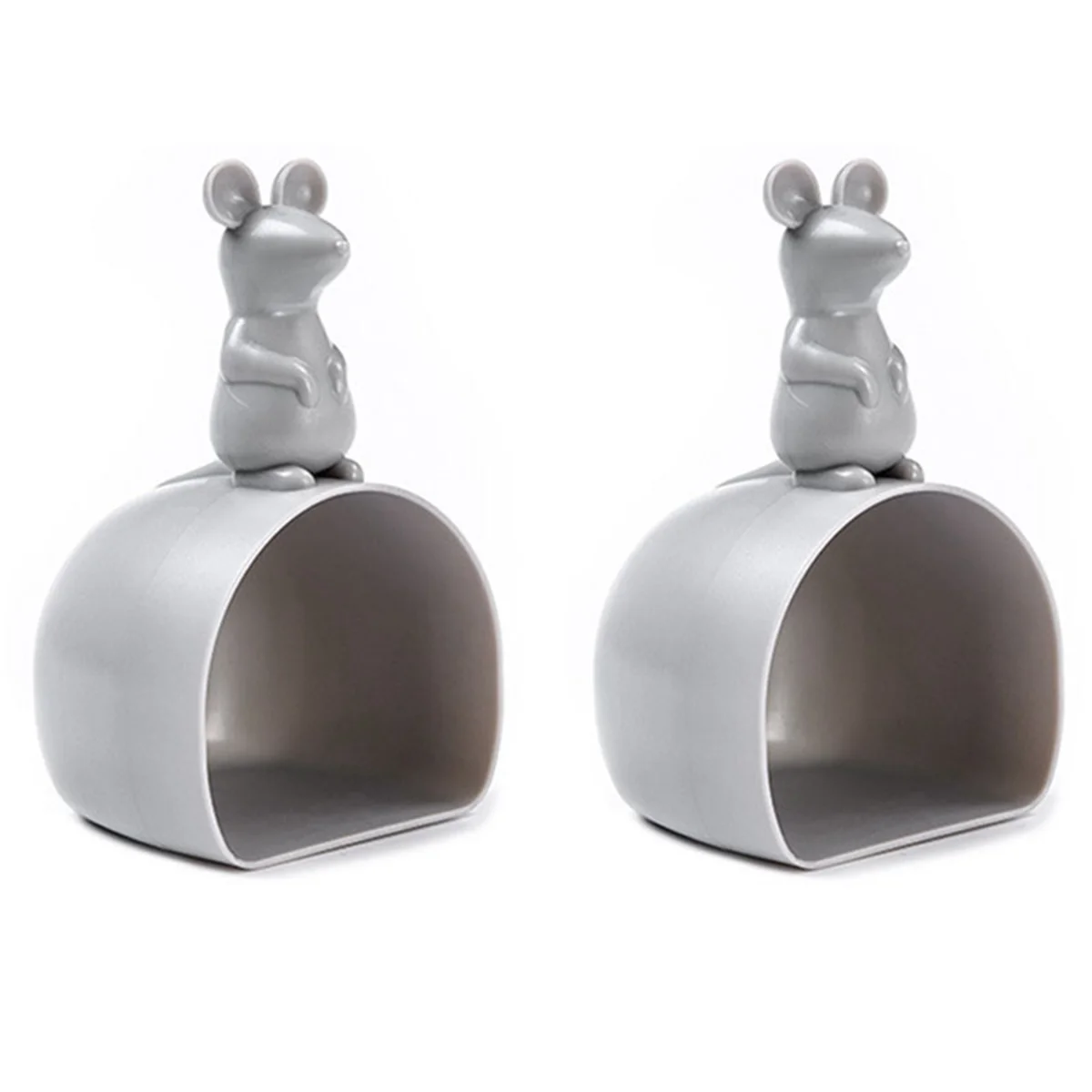 

2 шт., пластиковая лопатка для риса в форме мыши