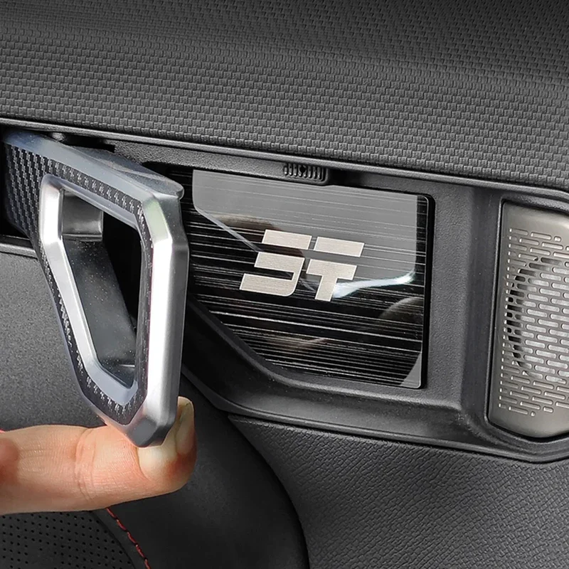 4 шт. для Chery JETOUR T2 нашивка чаши внутренней двери интерьер из нержавеющей стали |