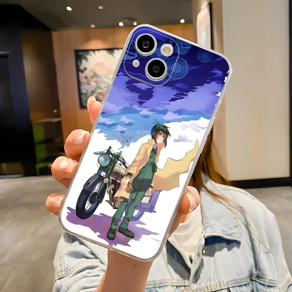 Фото Аниме чехол для телефона K-Kinos J-JourneyS для iPhone 17 Air 16 E 15 14 13 12 Mini 11 Pro Max, противоударный, прозрачный. №5