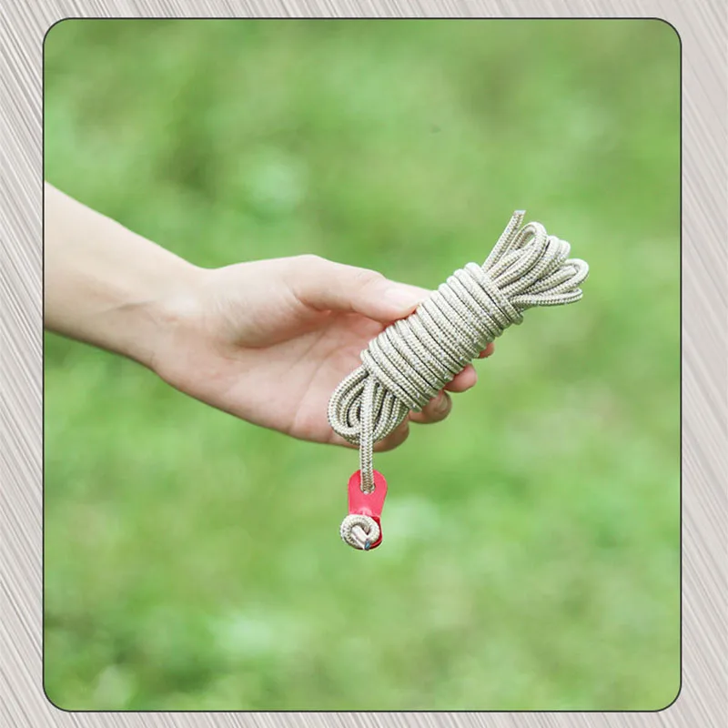 4 мм Паракорд яркий цвет искусственный навес поддержка стержня 16 нитей