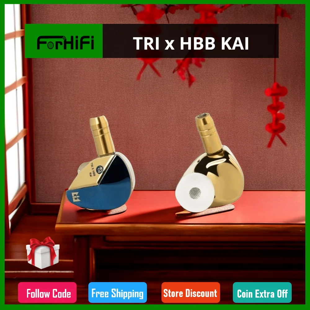 

Три x HBB KAI 3-го поколения DLC диафрагменные динамические наушники-вкладыши наушники проводные наушники-вкладыши гарнитура TRI & HBB KAI IEM