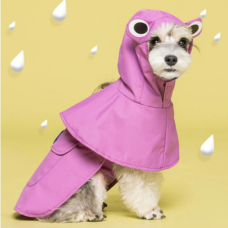 

Waterproof Raincoat French Bulldog Stylish Pets Products Apparels for Corgi Small Medium Large Dog Clothes Funny Outdoor Poncho