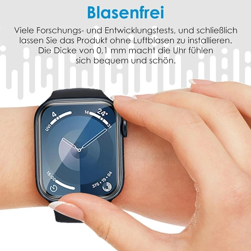 Гидрогелевая пленка для Apple Watch 5 6 SE 3 2 1 40 мм 44 42 38 защитная экрана Ultra 49 7 8 9 41 45 шт.
