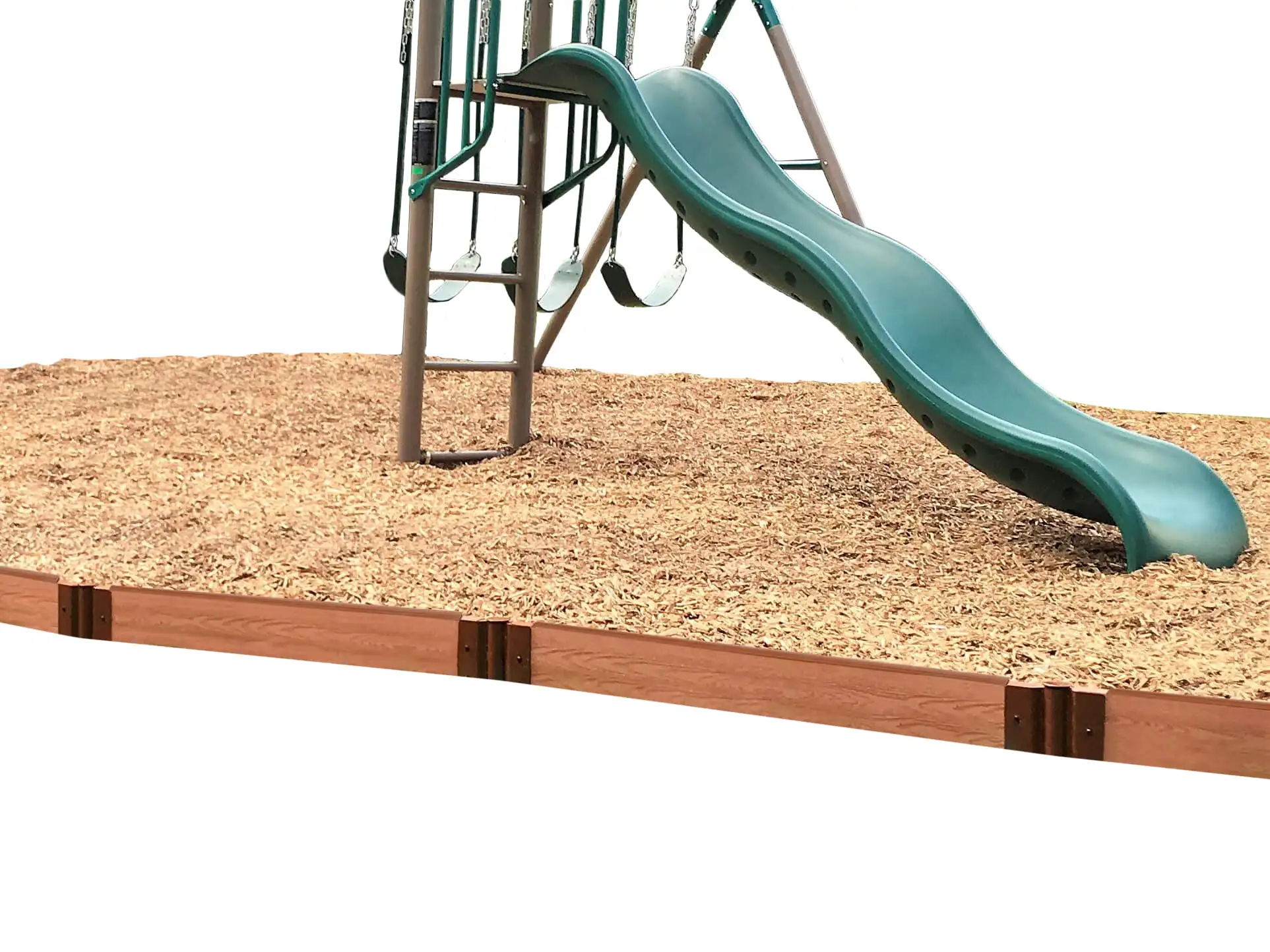 

Tool-Free Classic Sienna Straight Playground Border