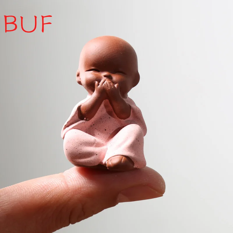 Керамические украшения BUF искусственная маленькая статуя Будды татагата Индия