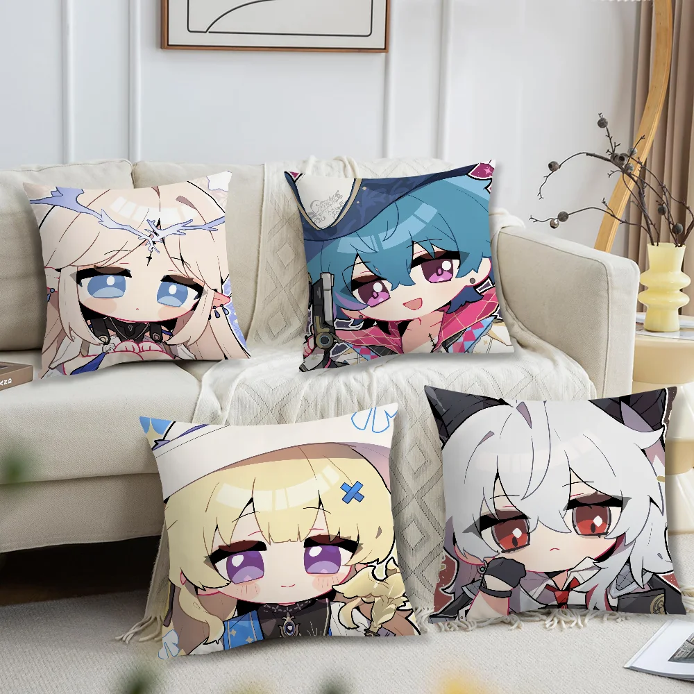 Мягкая подушка Q Version Wuthering Waves Rinascita Phoebe Zani