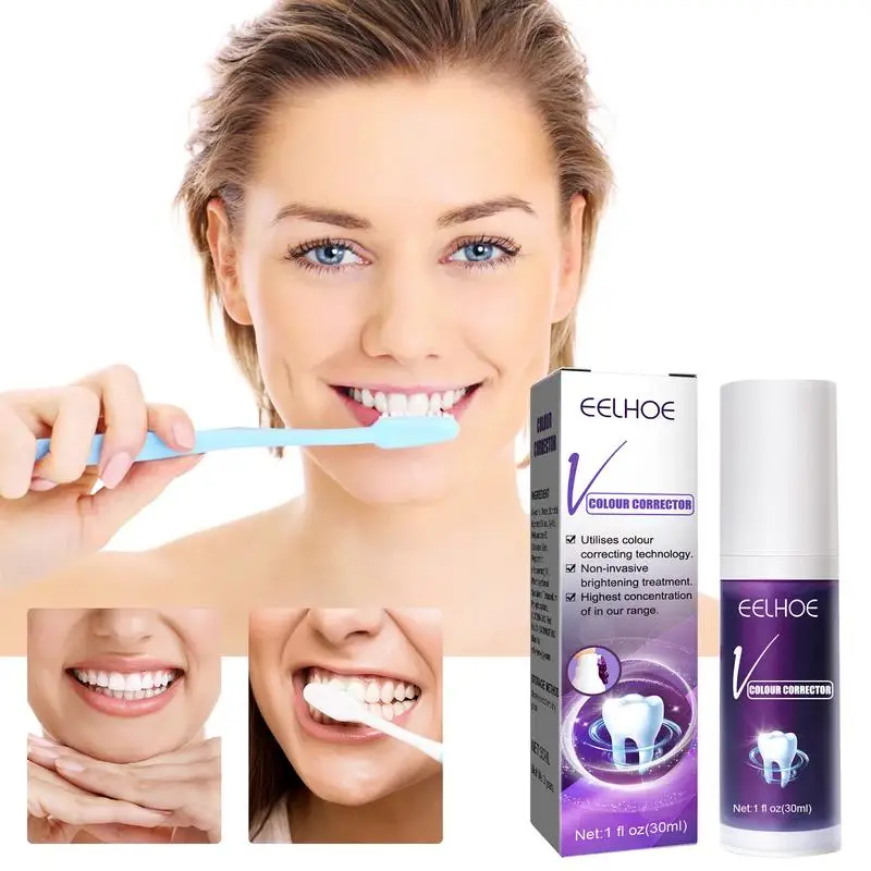 

Teeth Whitening Toothpaste 30ml Advanced Stain Removing Toothpastes For Adults Oral Clean Teeth Whiten Mouth Breathe Freshener