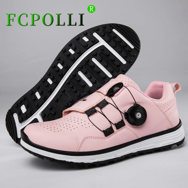 

2023 Hot Golf Shoes for Men Quick Lacing Gym Sneakers Unisex Designer Golf Training Mens Womens Anti-Slip Sport Shoes Couples