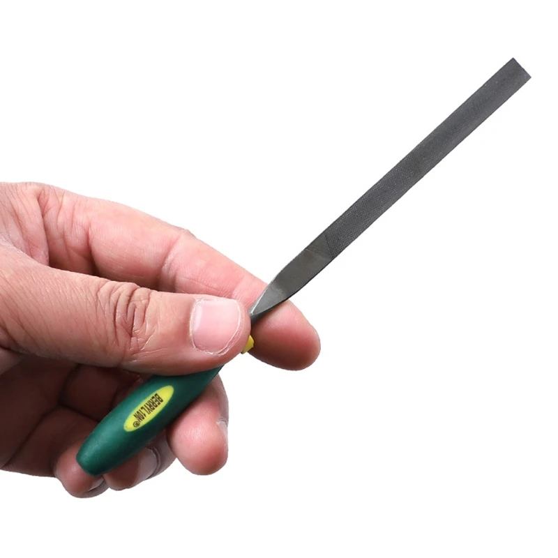 

Diamond Carving Tool 6Pcs/Set Polishing Metal Glass Stone Wood Craft Needle File Set Green 140mm/160mm/180mm
