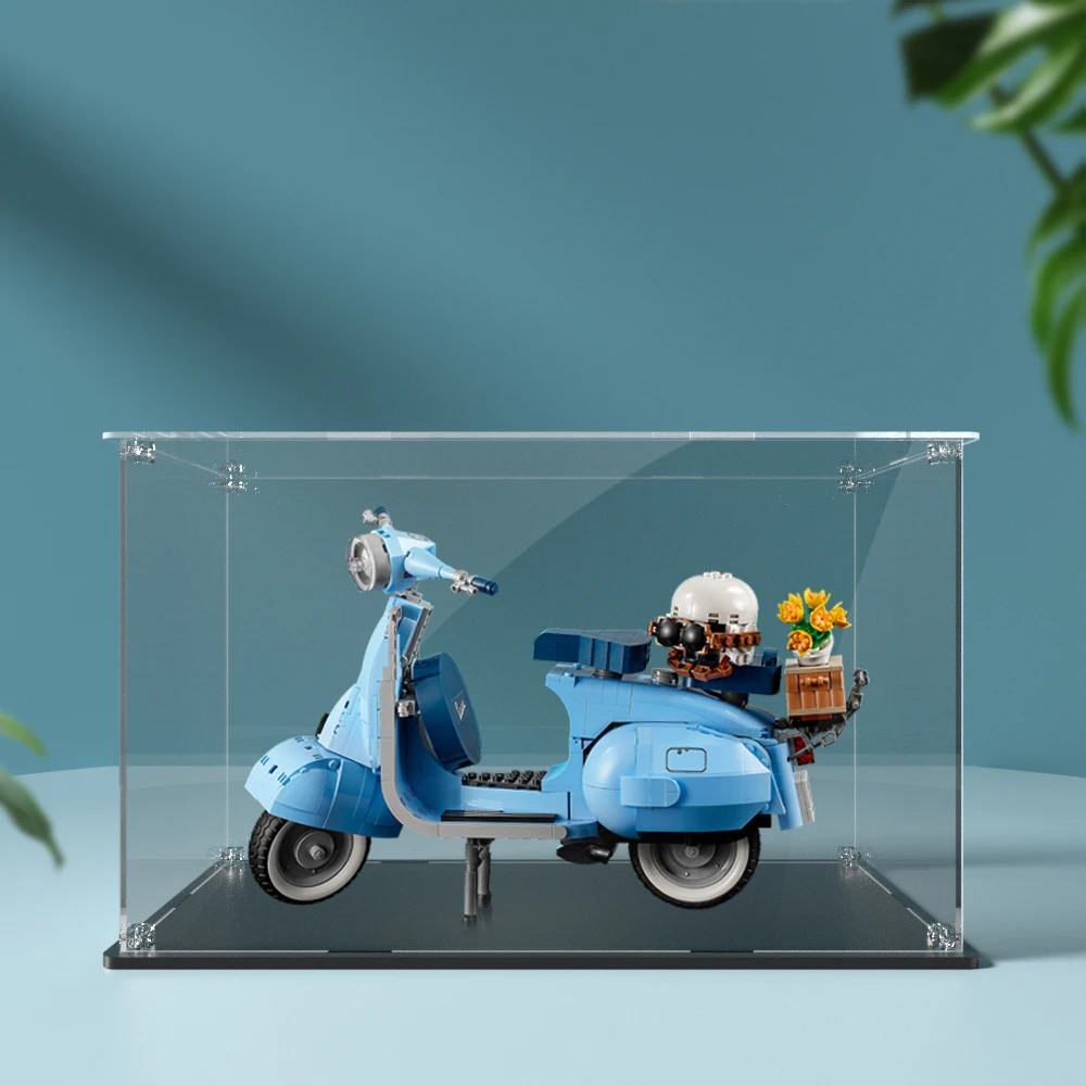 Акриловая витрина для lego 10298 дисплей Vespa 125 строительный блок пылезащитная