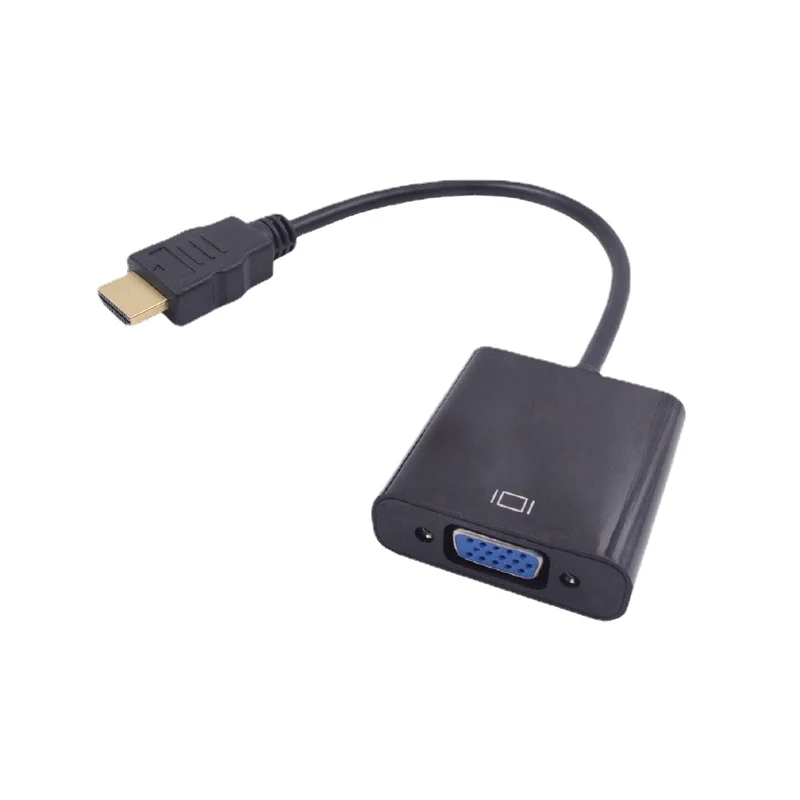 

Direct Sales HDMI To VGA Adapter Cable | HDMI To VGA Converter with Cable | HD Video Converter (No Audio)
