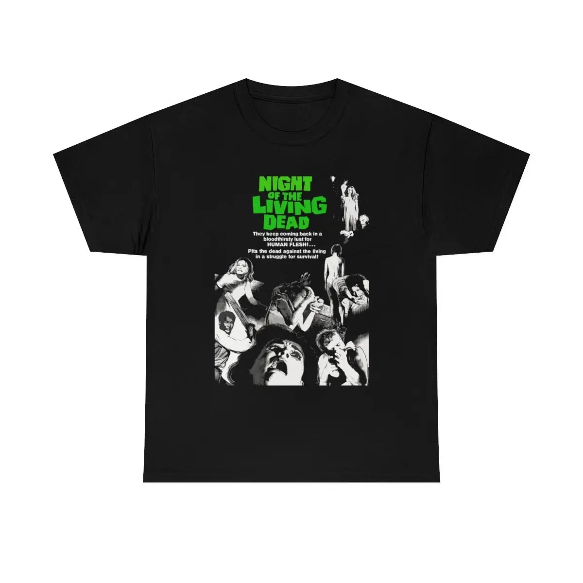 Классическая винтажная трендовая Футболка &quotНочь живых мертвецов&quot Dead из