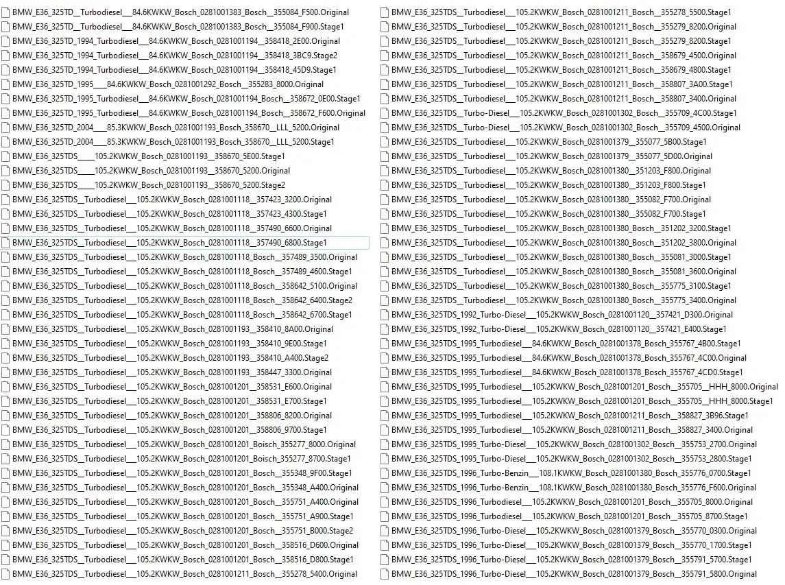 Новейшие модированные файлы ЭБУ B.M.W 1980-2020 гг., выступление на сцене, сцена 2... и т. д., всего 16,5 ГБ, все модели (art.: 3920cd33e6000) - 3920cd33e6000