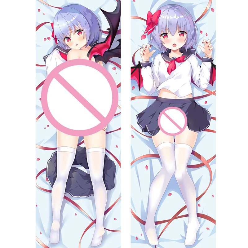 

Anime Dakiamkura Pillowcaser Touhou Project Remilia Scarlet Hugging Body Pillow Case Cover Moegirl Customize Cushion Deocration