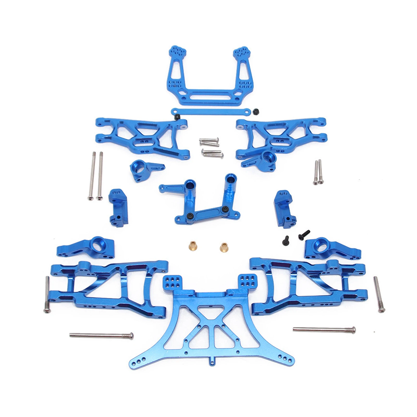 

1:10 Steering Cup Portable RC Car Swing Arm With Screw Upgrade Chassis Part Kit Easy Install Central Drive Shaft Fit For TRXXAS