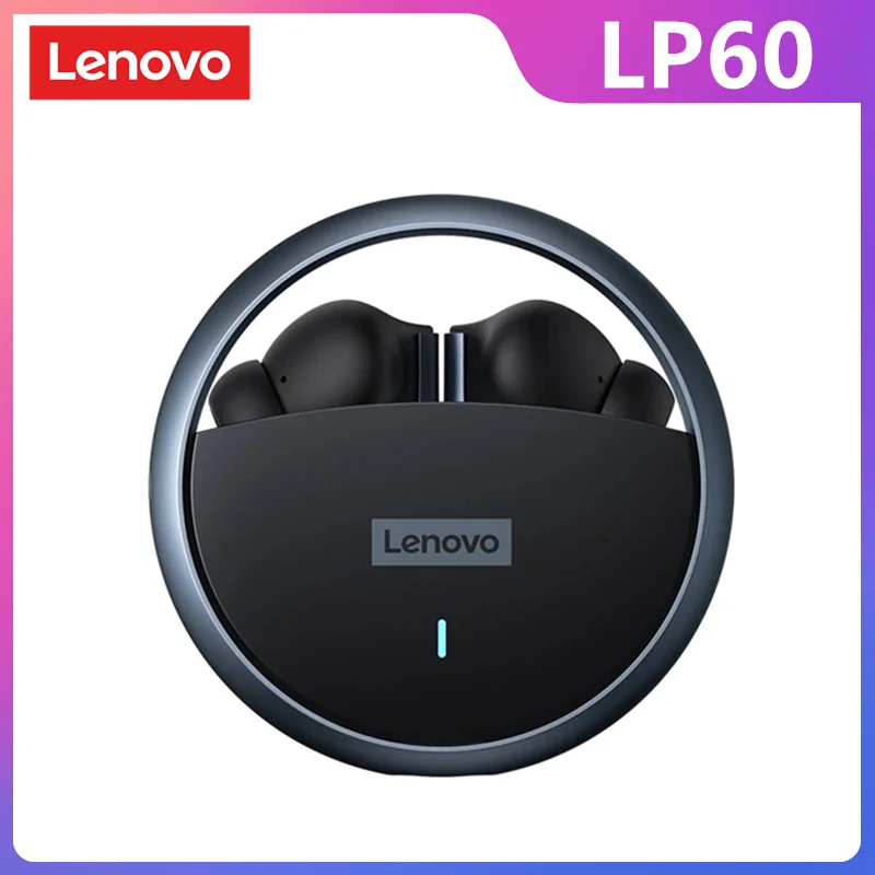 

TWS-наушники Lenovo LP60 с поддержкой Bluetooth 5,0 и микрофоном