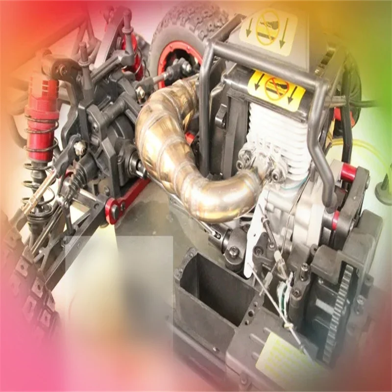 QL производит LOSI DBXL RCMK XCR1/5 четырехколесный бензиновый автомобиль с