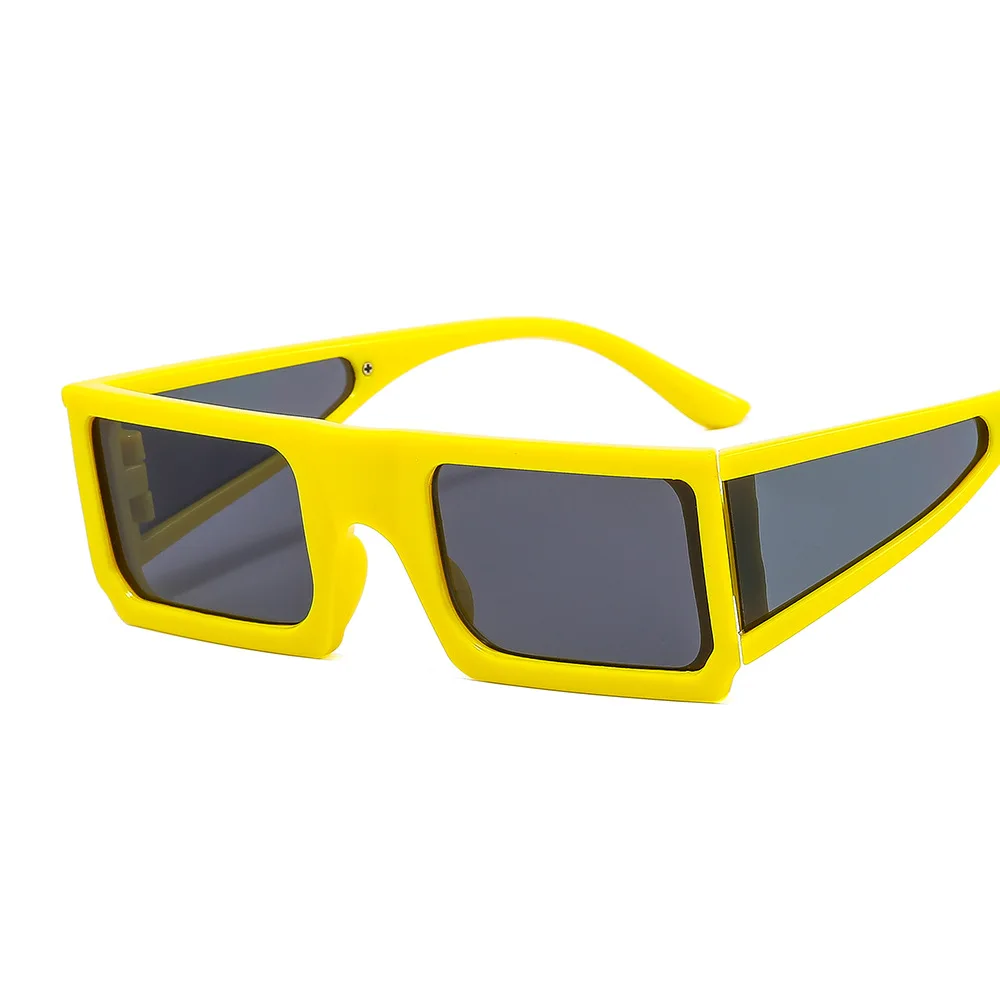 

Fashion Punk Rock PC Narrow Frame Square Sunglasses Women Casual Gradients Lens Sun Glasses Men Travel Cycling Shades UV400