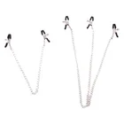 Интимные изделия для взрослых, стимулятор сосков, звеньев зажимы, Стимулятор клитора, без вибратора, секс-игрушки для взрослых