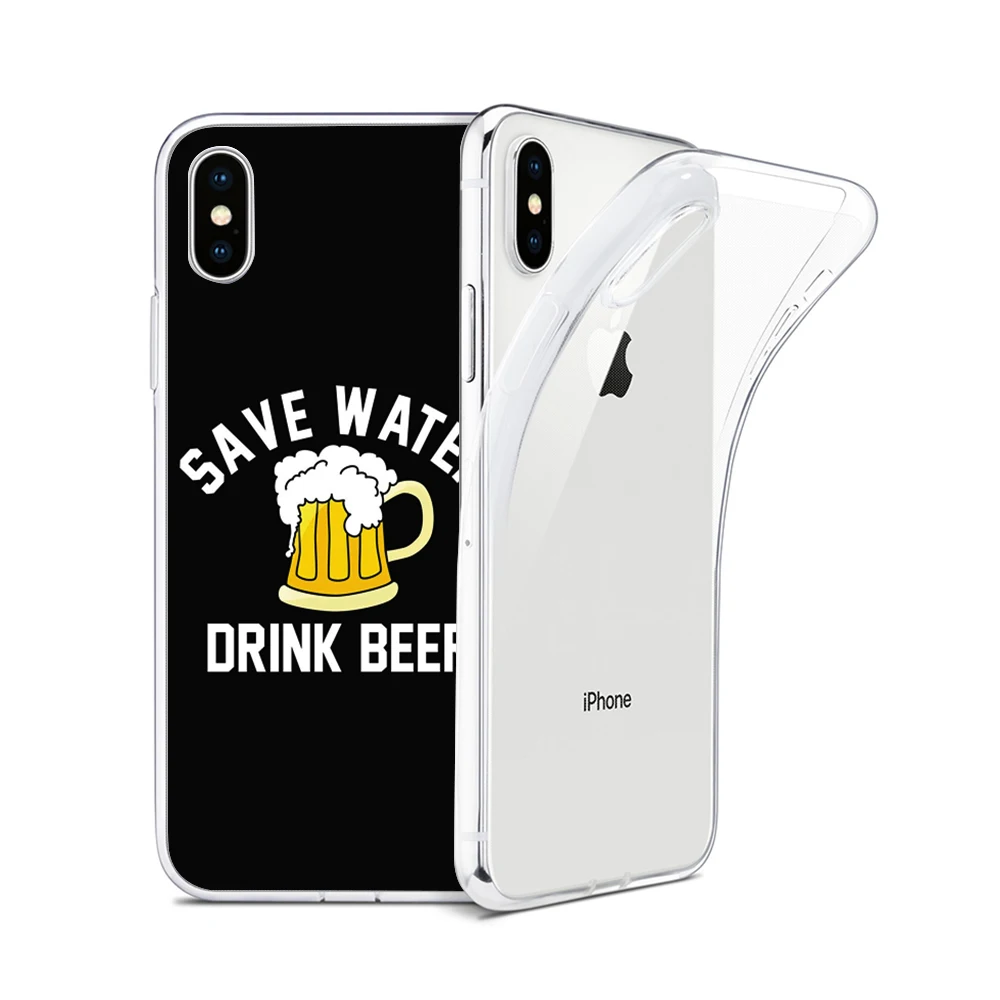 Мужской Прозрачный чехол для телефона iPhone 13 12 11 pro Mini XS MAX 8 7 6 6S Plus X SE 2020 | Мобильные