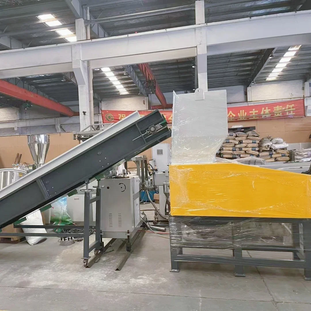 Машина для дробления пластиковых профилей из ПВХ ПП ПЭ от производителей