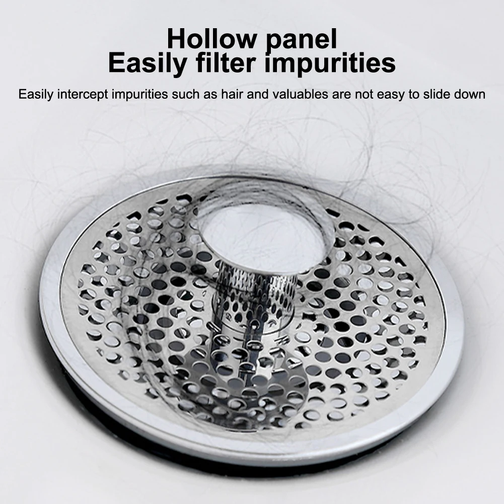 Эффективные сливные пробки: предотвращает быстрый дренаж для сливных отверстий