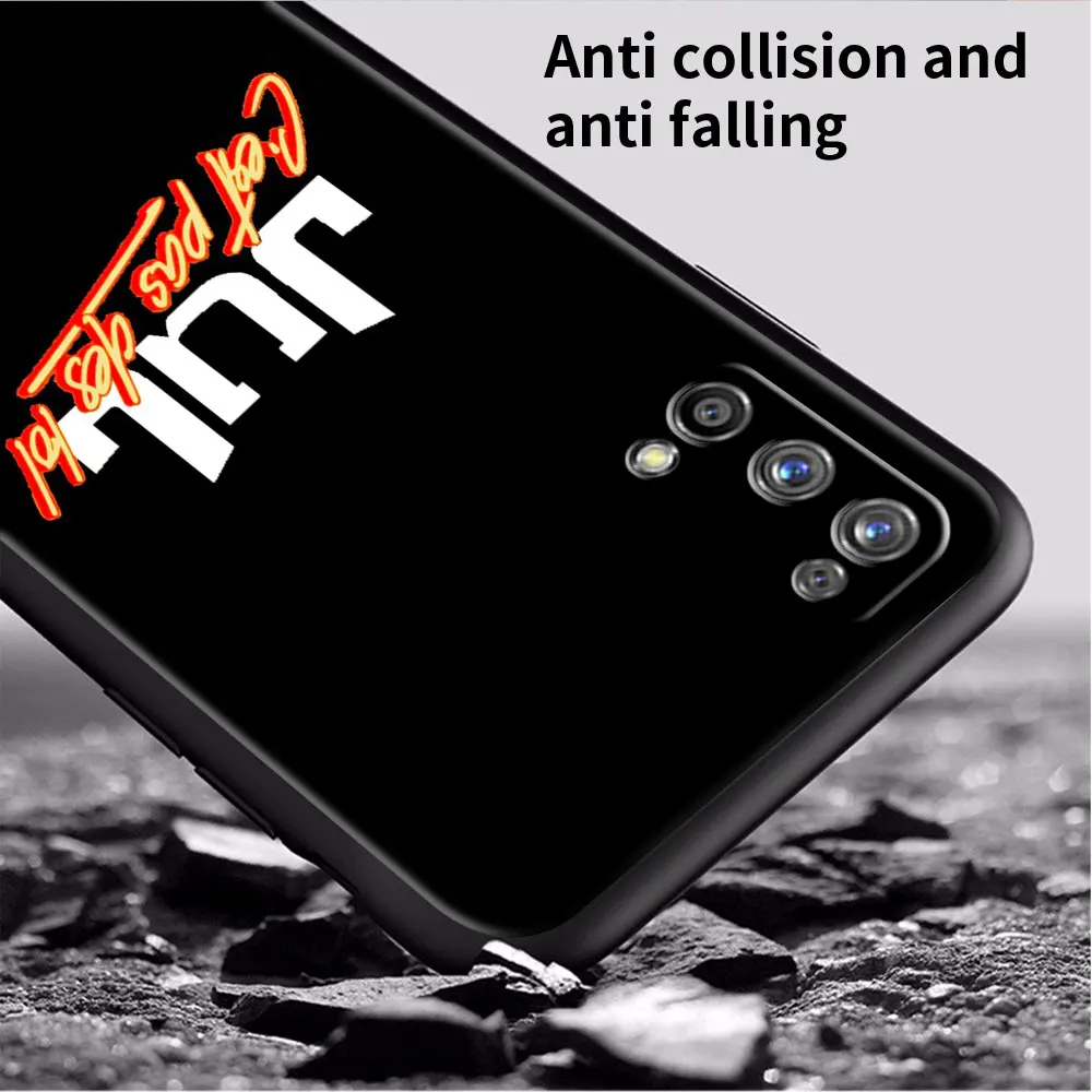 JuL Cest Pas Des Lol Rapper Soft Case Realme C3 C21 8 7 6 Pro XT C21Y Black SmartPhone Funda C35 C12 GT Master 5 Neo2 TPU Cover images - 6