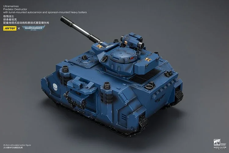 Оригинальная фигурка JOYTOY Warhammer 40K Ultramarines Razorback с двумя лазерными пушками, модель в стиле аниме (art.: 3920dc7e1d3dd) - 3920dc7e1d3dd