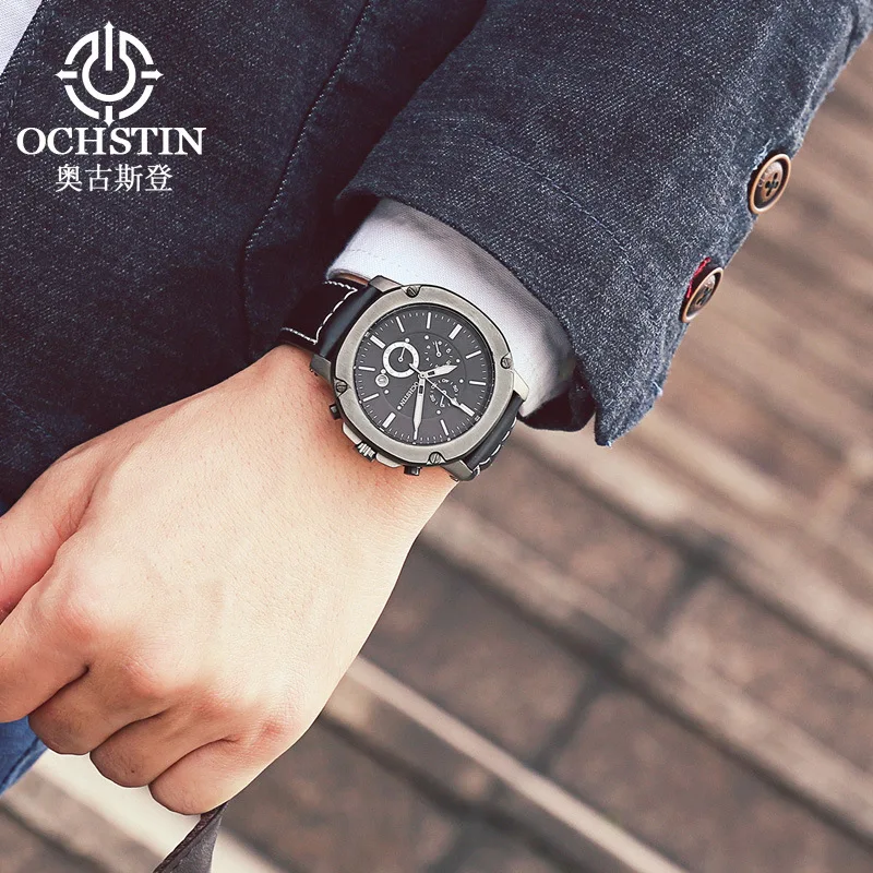 

Genuine Augustden Steel Belt Waterproof Business Quartz Watch Automatic Quartz Watch Wholesale