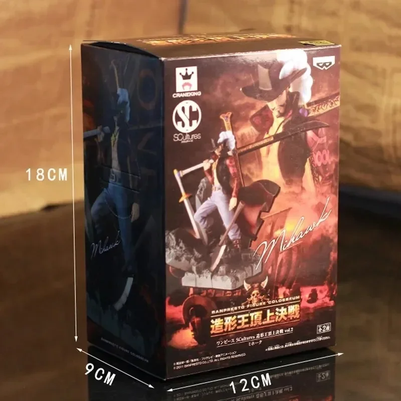 15 см ONE PIECE фигурки Eagle eye Dracule Mihawk аниме фигурка верхняя война ПВХ модель игрушки