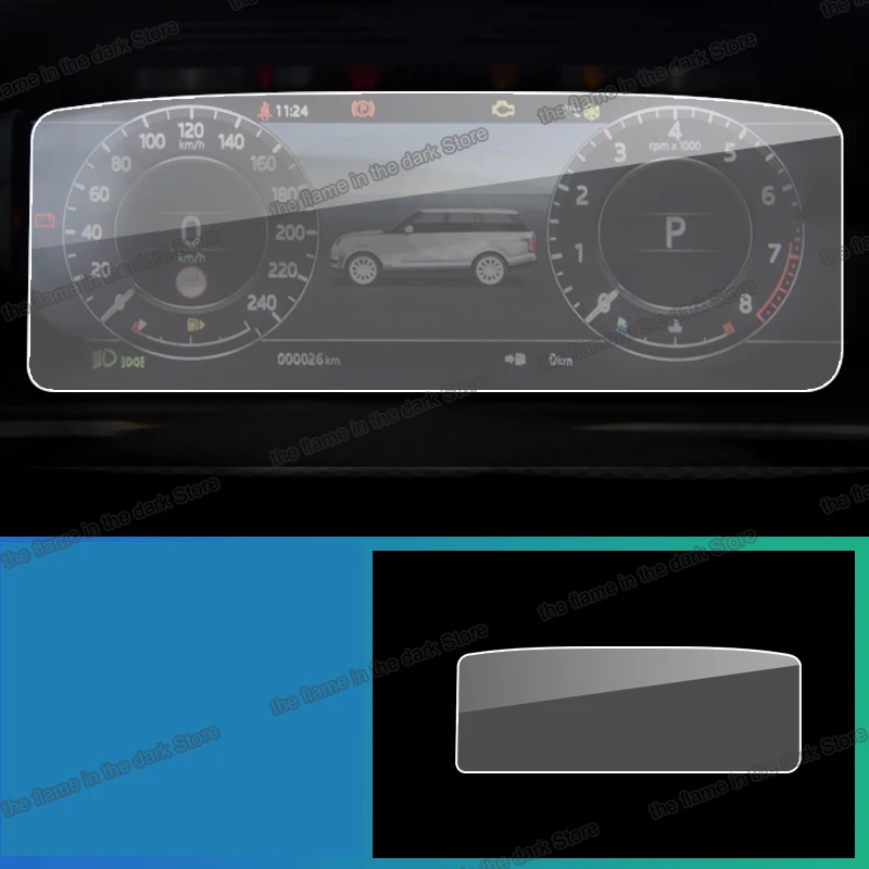 

Защитная пленка из ТПУ для экрана приборной панели автомобиля range rover evoque discovery 5 2011 2012 2013 2014 2015 2016 2017 2018 2019 2020