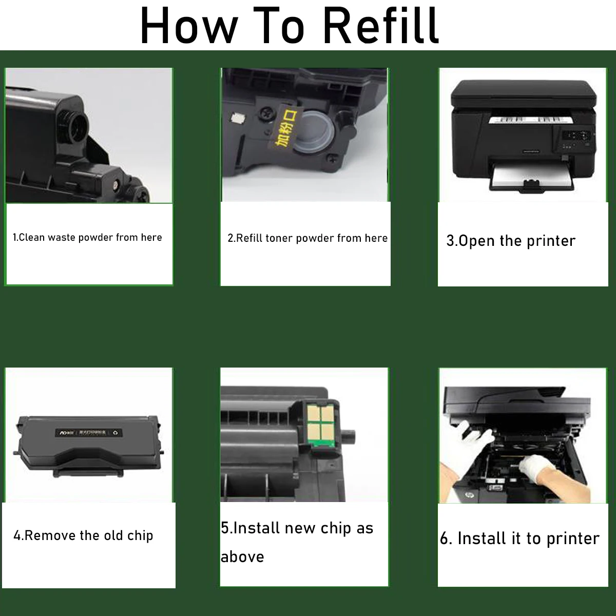 Качественный совместимый тонер-картридж Pantum TL-5120 TL-5120H TL-5120X для лазерного