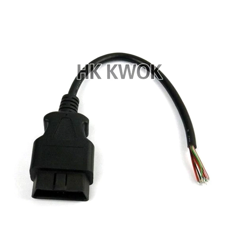 

Диагностический кабель OBD2 II, 16 контактов, 30 см/1,5 м
